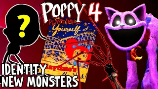 Poppy Playtime Chapter 4 - The IDENTITY of the NEW MONSTERS of LUNA PARK 😃 WHO ARE THEY?