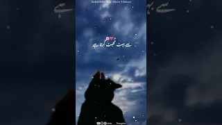 Kehte Hai Allah Tala Tooti Hui Cheez Ka Bahut Ache Se Istemaal Karta Hai // Urdu Thoughts Status ❤️✨