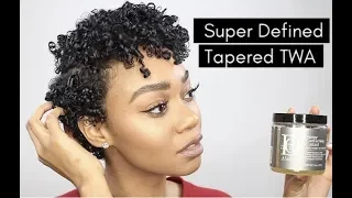 Super Defined Tapered TWA | ft. Design Essentials