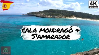 🇪🇸 CALA MONDRAGÓ & S'AMARADOR | MALLORCA | 4K | A walking tour