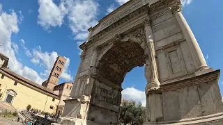 2022 ROME [ Palatine Hill & Roman Forum ] | Walking Tour 4K UHD