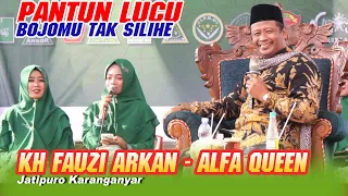 KH Fauzi Arkan Perang Pantun Lucu Saru Alfa Queen Ngaji Santai Penuh Ilmu Live Jatipuro Karanganyar