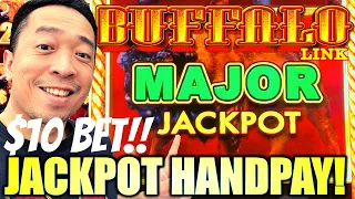 ★EPIC JACKPOT WIN!★ 🦬 BUFFALO LINK Saves The Day!! Slot Machine (Aristocrat Gaming)