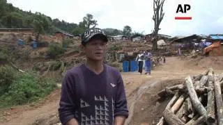 Thousands displaced by fighting in Kachin