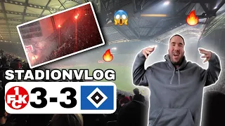 LAUTERN LÄSST DEN DREIER LIEGEN 😱🙈 HSV FANS WOW 😱🔥 1.FC Kaiserslautern vs Hamburg SV | Stadionvlog