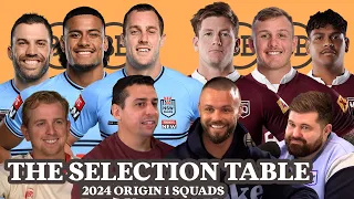 The Selection Table - 2024 Origin 1 Squads w/ RL Guru, Sandor Earl and Matty the Waterboy