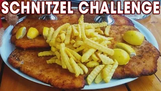 Massive Schnitzel Record Challenge in Germany!!
