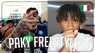 Paky - Paky Freestyle 2 REACTION !!! 🇮🇹