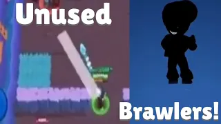 All Unused/Scrapped Brawlers in Brawl Stars!!(4 Unused Brawlers+their gameplay)!!