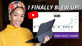 How much youtube paid me in my first month { + my journey to monetization}