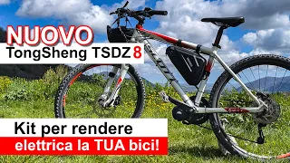 Transform your bike into an eBike | New TongSheng TSDZ8 Kit | Ivan Zogia