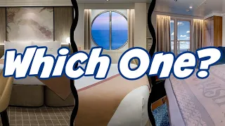 Which Stateroom should you Choose on a Cruise? | Inside VS Ocean View VS Balcony?