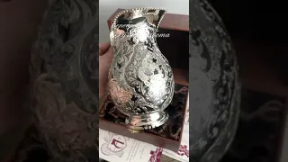 Кувшин из серебра «Маэстро» ручной работы от мастеров Апанде