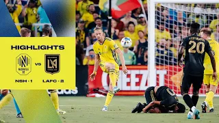 HIGHLIGHTS: Nashville SC 1 - 2 Los Angeles FC