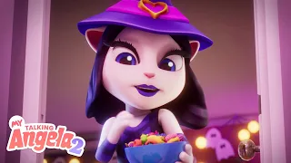 🎃🍬🕷️Halloween at Angela’s House! 🎃🍬🕷️ My Talking Angela 2 (Update Trailer)