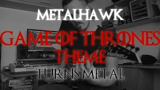 Game of Thrones Theme TURNS METAL