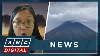 Phivolcs: There's a steep increase in rockfall incidents in Mayon Volcano | ANC