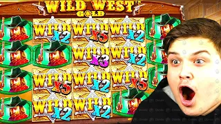 UNBELIEVABLE WILD WEST GOLD BONUS.. (INSANE PROFIT)