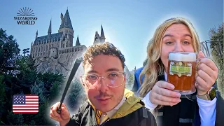 🇺🇸 ¡NUESTRO PRIMER DÍA EN HOGWARTS! | El Mundo Mágico de Harry Potter | Universal Orlando