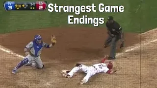 MLB Strangest Game Endings