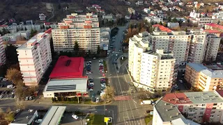 Somesul, in cartierul Grigorescu(Cluj-Napoca)Filmare aeriana