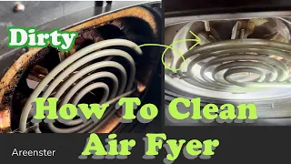 How I Clean My Precious Air Fryer | See How Filipina- American Lives in America