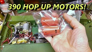 RC BATTLE TANK MOTOR UPGRADE