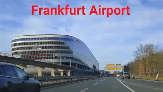 Driving to Frankfurt Airport - Terminal 1, Parking