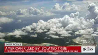 American believed killed by isolated tribe on Indian island