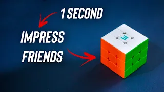 RUBIK’S CUBE MAGIC TO IMPRESS YOUR FRIENDS (1 SECOND)