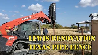 Texas Pipe Fence