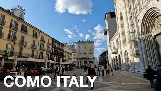 COMO ITALY 🇮🇹 WALKING TOUR 2024 COMO CITY CENTER