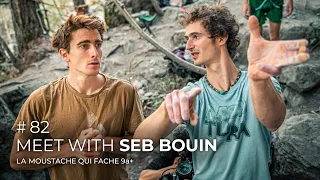 Adam Ondra #82: Meet with Seb Bouin / La Moustache qui Fache 9a+