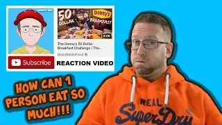 The Denny's 50 Dollar Breakfast Challenge | The Chronicles of Beard Ep.66 - MARMITE MIKE REACTS