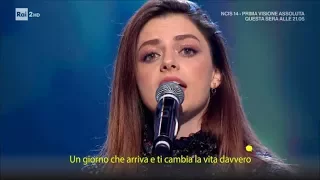 Annalisa canta "Direzione la vita" - Quelli che il calcio 05/11/2017