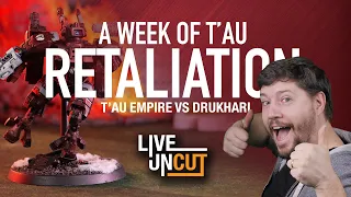 40k Live - The Week of Tau - Retaliation Cadre - T'au vs Drukhari