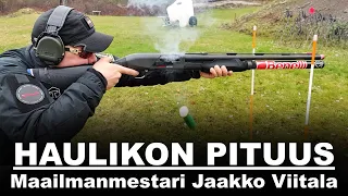 Haulikon piipun pituus - maailmanmestari Jaakko Viitala