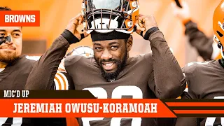 Jeremiah Owusu-Koramoah Mic'd Up vs. Lions