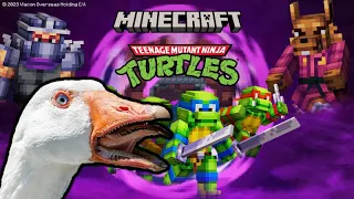 Minecraft x Teenage Mutant Ninja Turtles Gameplay