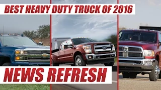 Silverado HD vs Ford Super Duty vs RAM Cummins : Best Heavy Duty Truck of 2016
