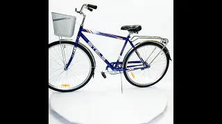 Велосипед Stels Navigator 28" 300 Gent Z010/Z011(с корзиной) синий арт. 22373
