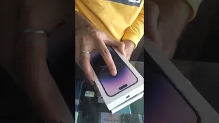 unboxing my new iphone 14 pro Max deep purple 😍