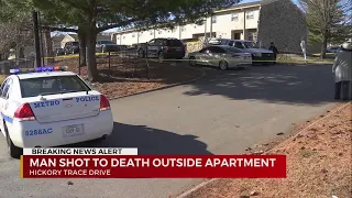 Man found shot to death outside Nashville apartment