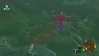 Zelda: Breath of the Wild - First Flying Guardian Encounter