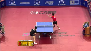 2015 German Open MS-F Ma Long - Zhang Jike (full match|short form in HD)