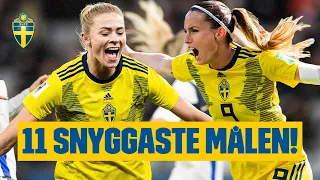 11 HISTORISKA MÅL AV DAMLANDSLAGET!