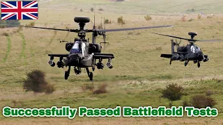 British Army’s new Apache helicopter passes battlefield test