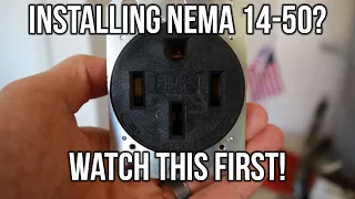 Installing a NEMA 14-50 (Including By An Electrician) For Home EV Charging? Watch This First!