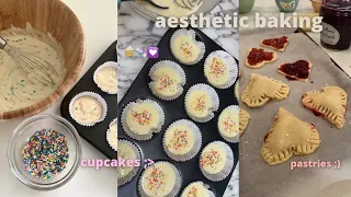 aesthetic baking videos ;^