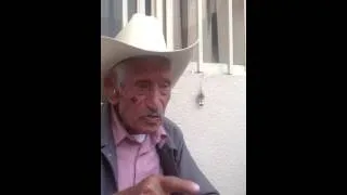 102 Year Old Don Francisco Martinez hablando de los Cristeros y la Revolucion Mexicana. (D.E.P.)